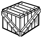 crate - lineart